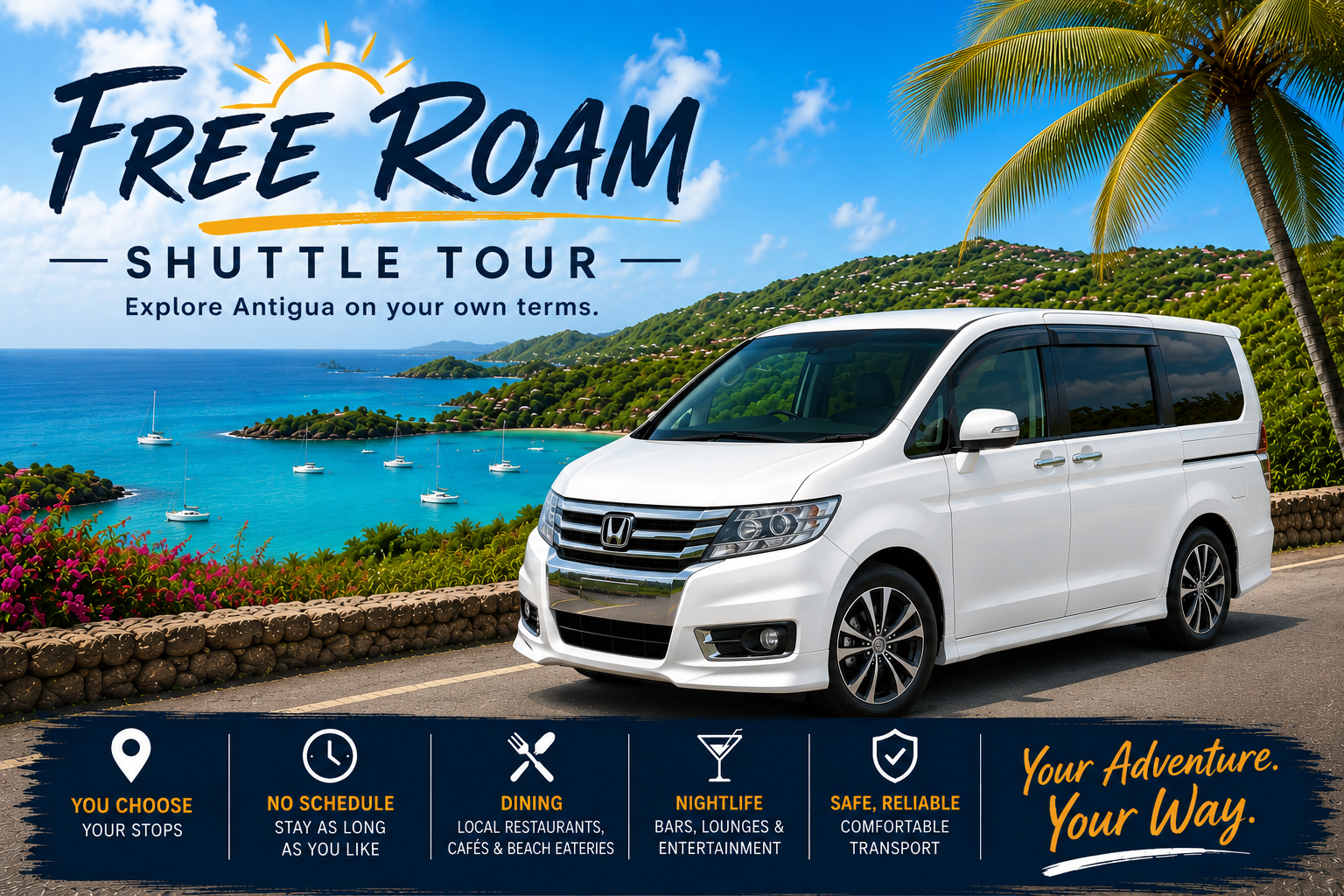 Free Roam Shuttle Tour