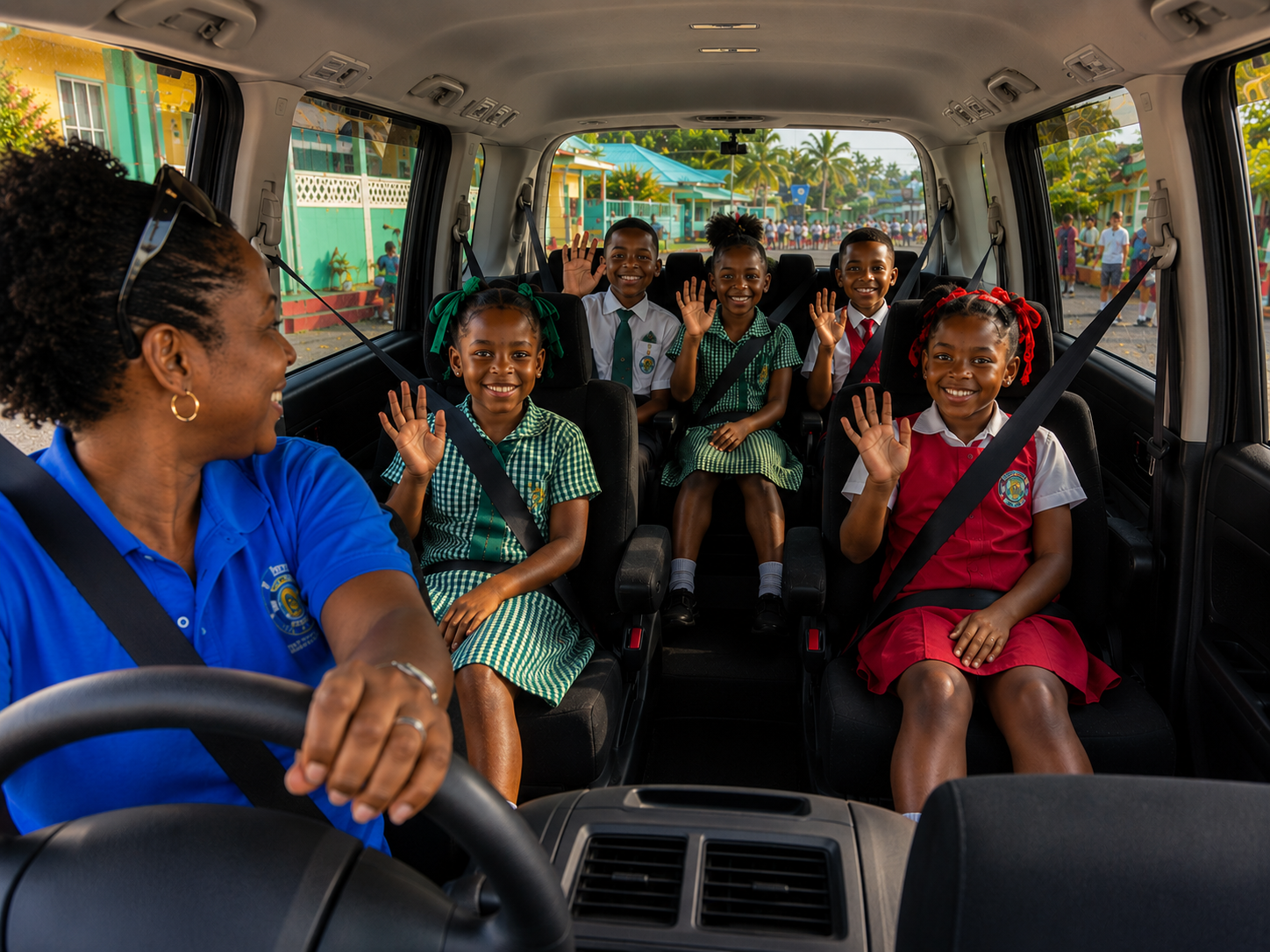 Antigua School Pick-up/Drop-off