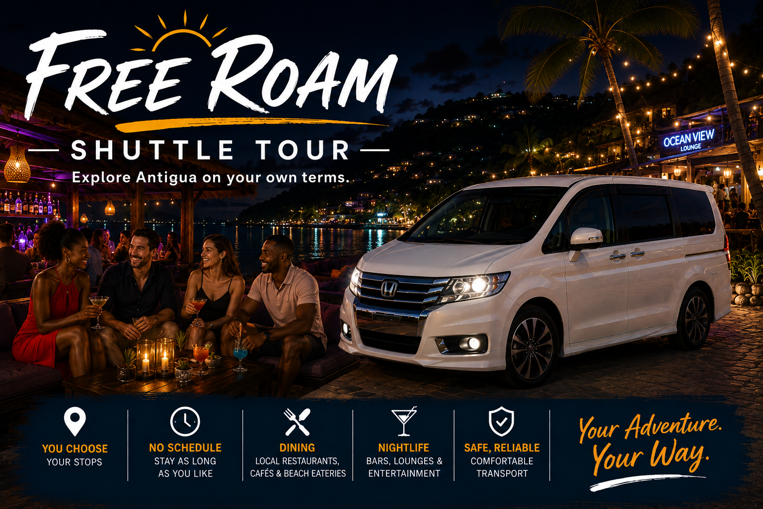 Free Roam Shuttle Tour