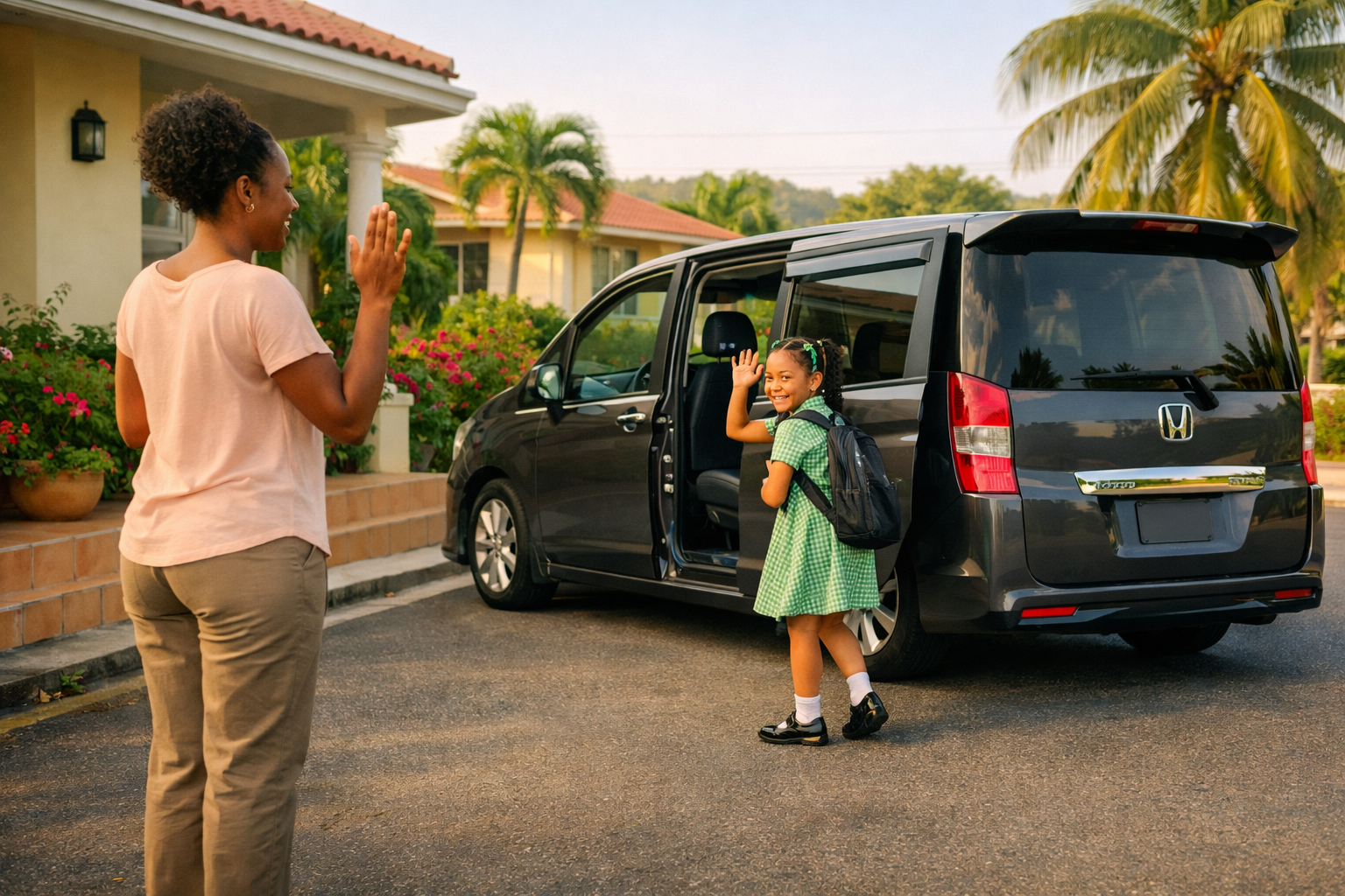 Antigua School Pick-up/Drop-off